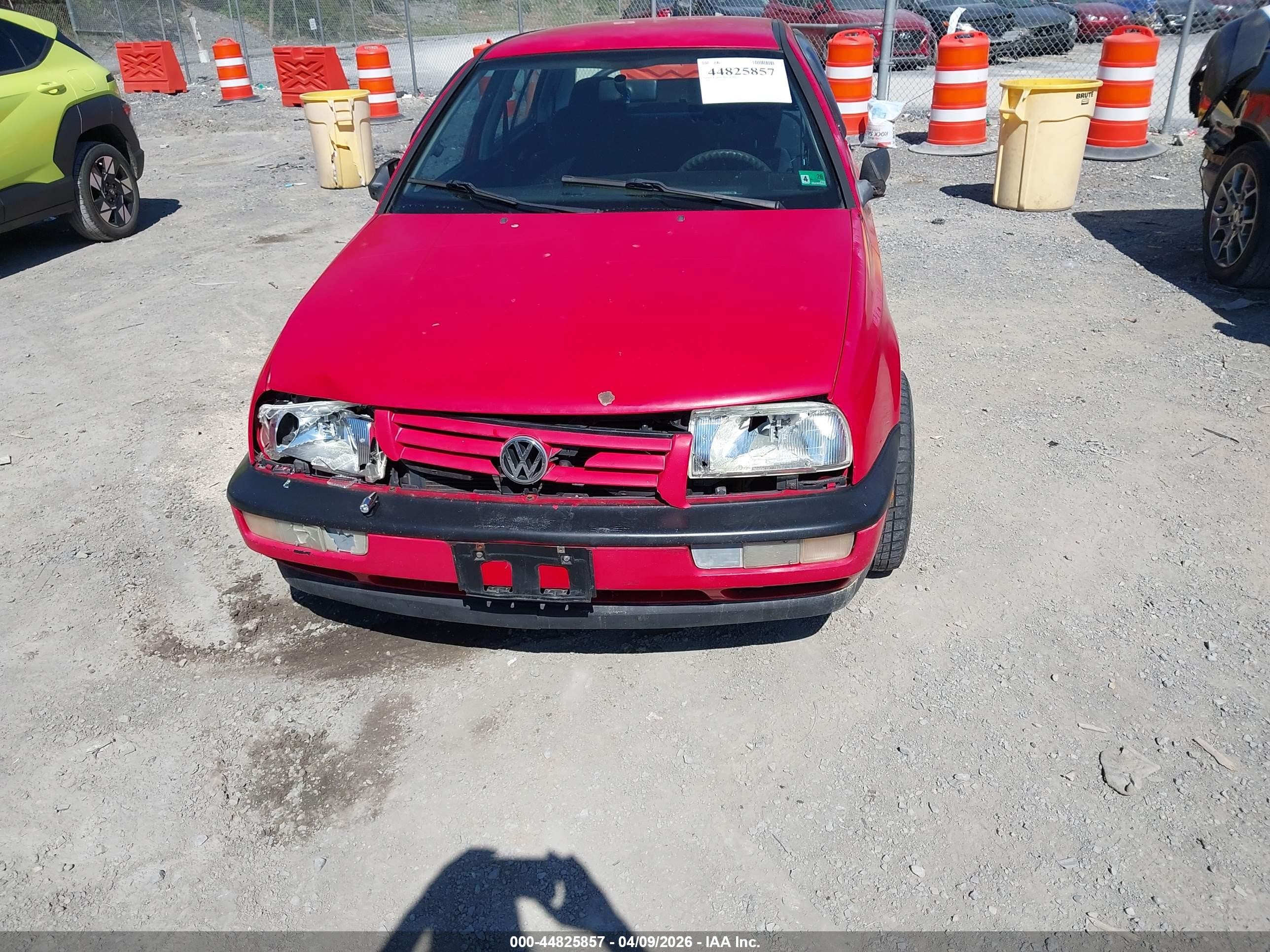 1998 Volkswagen Jetta Gl Red vin: 3VWRA81H2WM234098