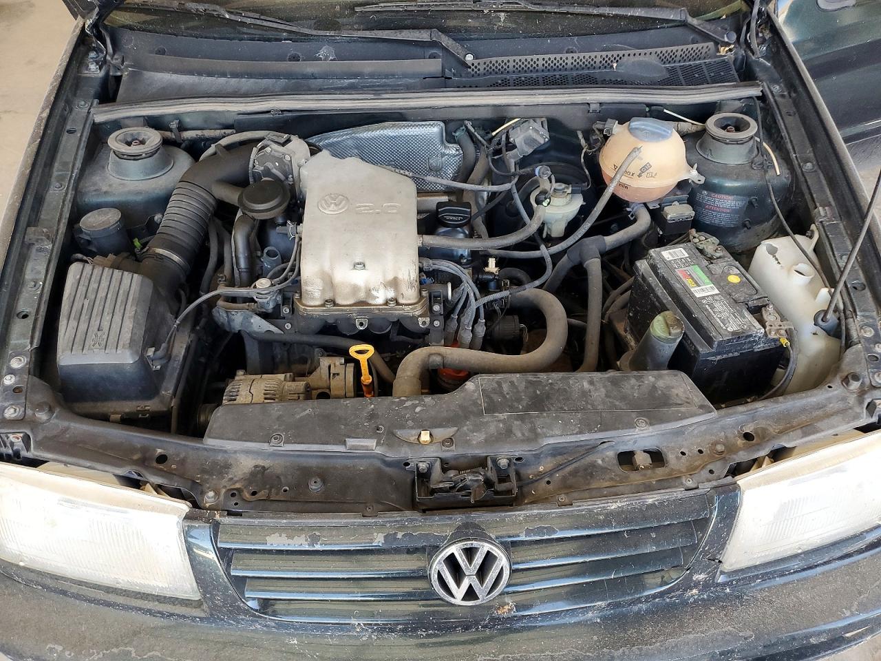 1998 Volkswagen Jetta Gl Green vin: 3VWRA81H3WM111605