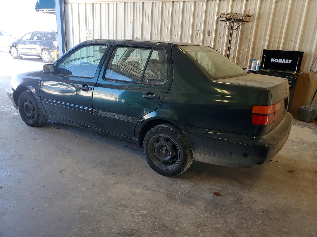 1998 Volkswagen Jetta Gl Green vin: 3VWRA81H3WM111605