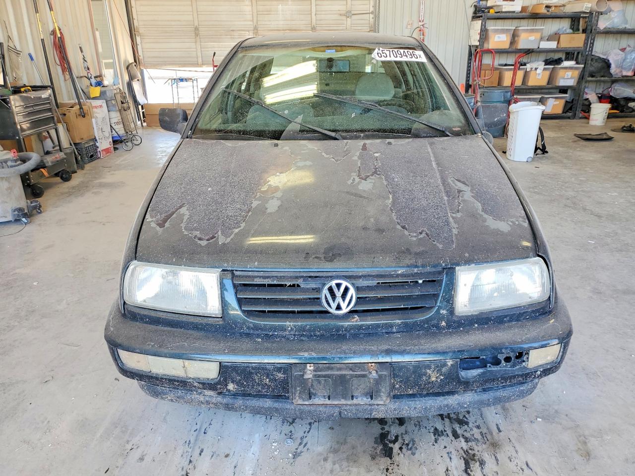 1998 Volkswagen Jetta Gl Green vin: 3VWRA81H3WM111605