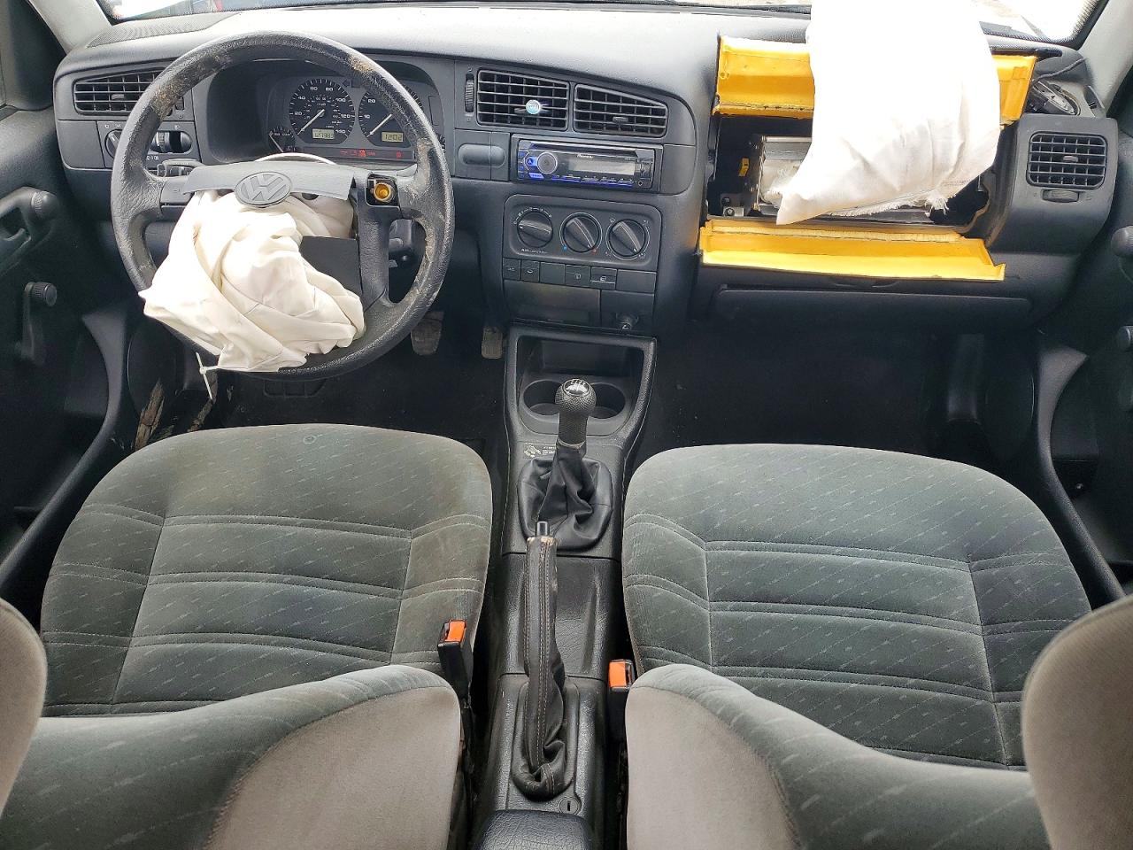 1998 Volkswagen Jetta Gl White vin: 3VWRA81H7WM209052