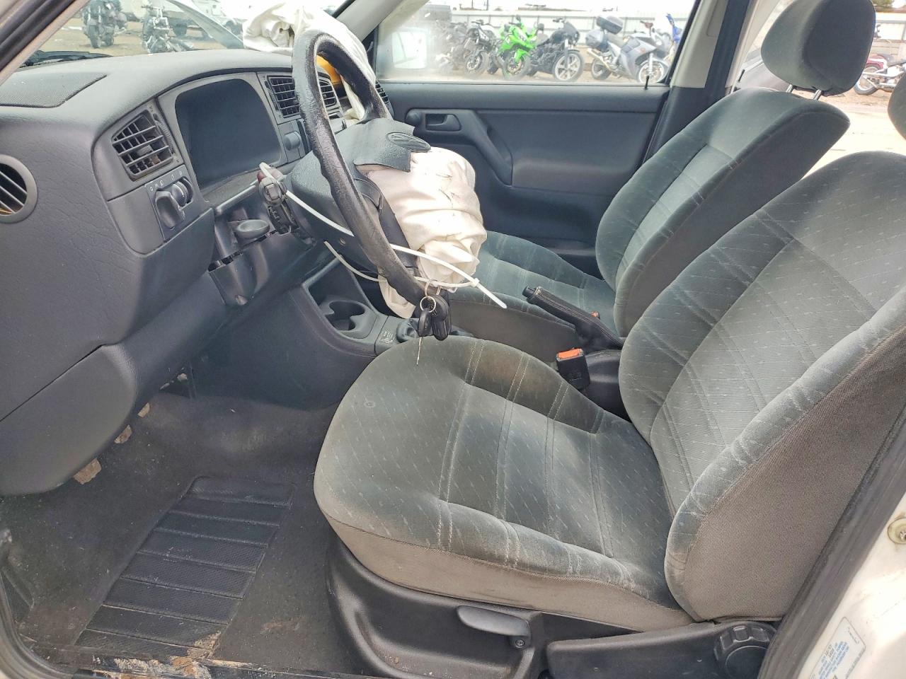 1998 Volkswagen Jetta Gl White vin: 3VWRA81H7WM209052
