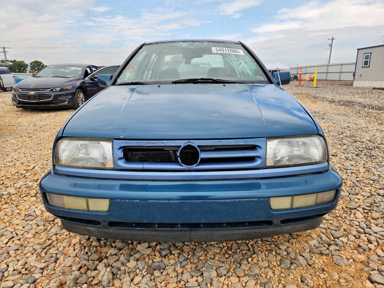 1995 Volkswagen Jetta Iii Gl Blue vin: 3VWRA81H8SM011767