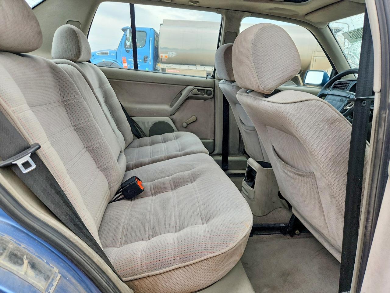 1995 Volkswagen Jetta Iii Gl Blue vin: 3VWRA81H8SM011767