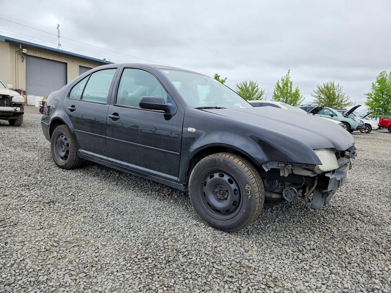 2001 Volkswagen Jetta Gl Черный vin: 3VWRB69M41M183232