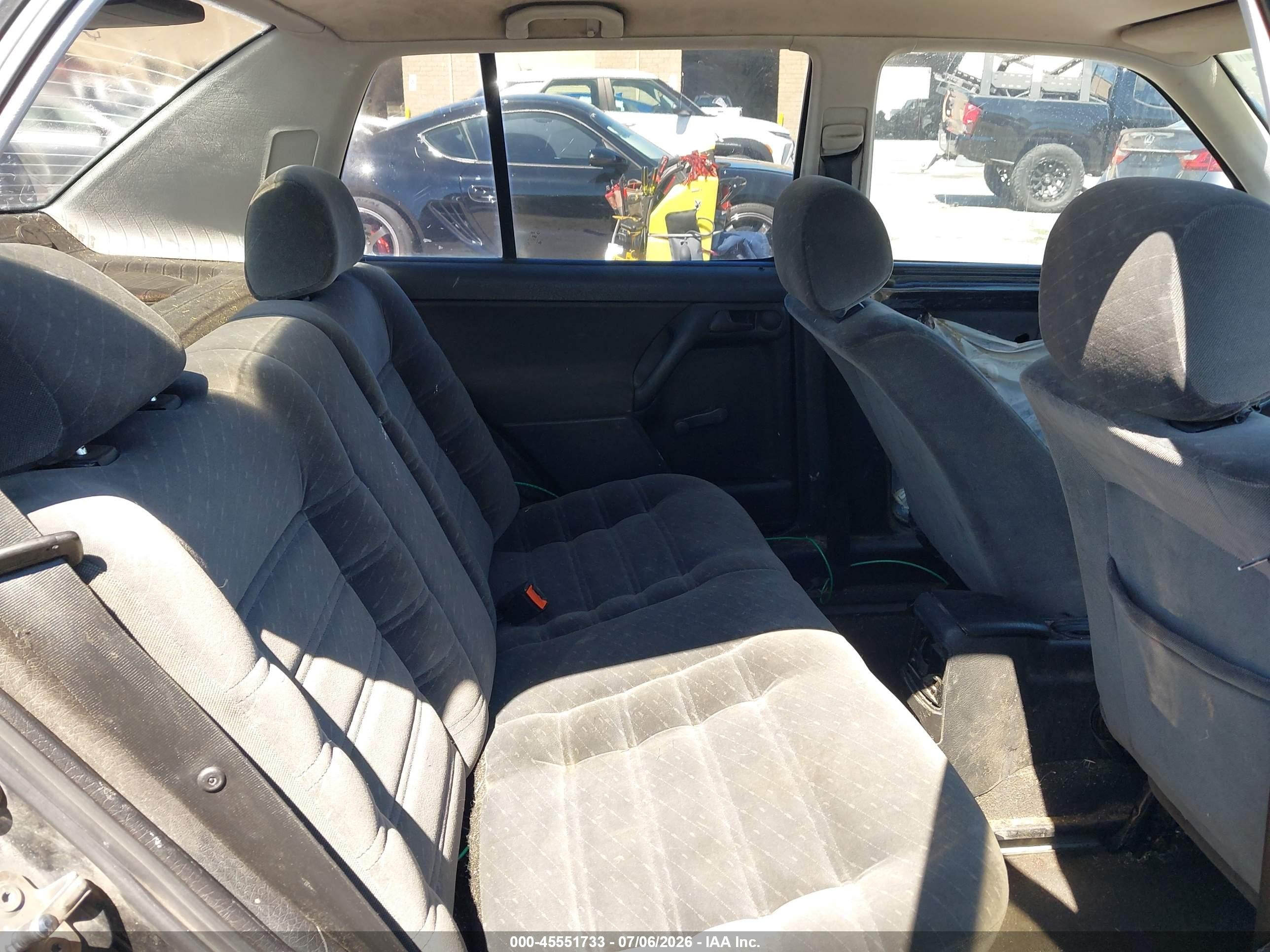 1997 Volkswagen Jetta Gl Черный vin: 3VWRB81H0VM002773