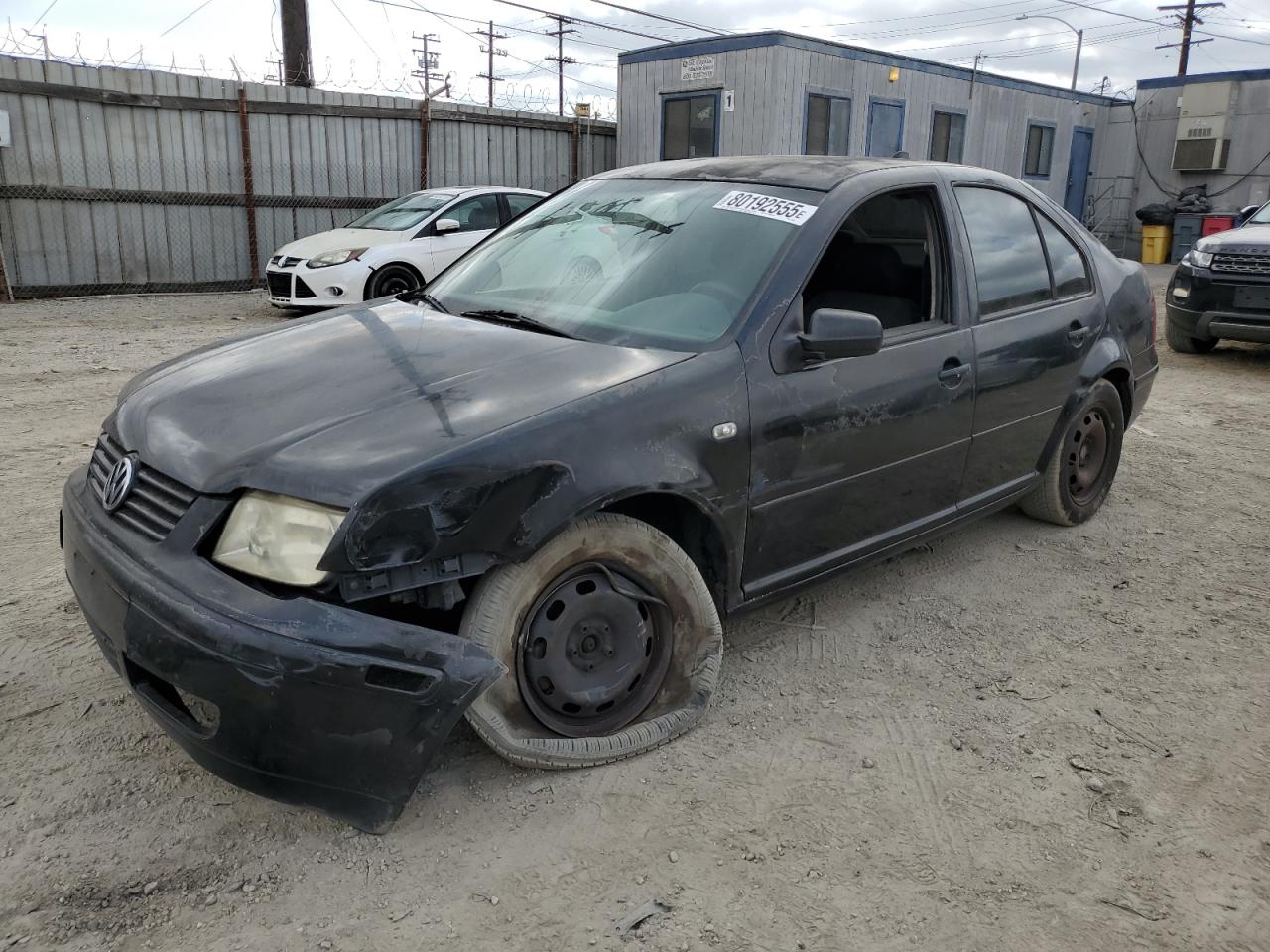 1999 Volkswagen Jetta Gl Black vin: 3VWRC29M1XM016289