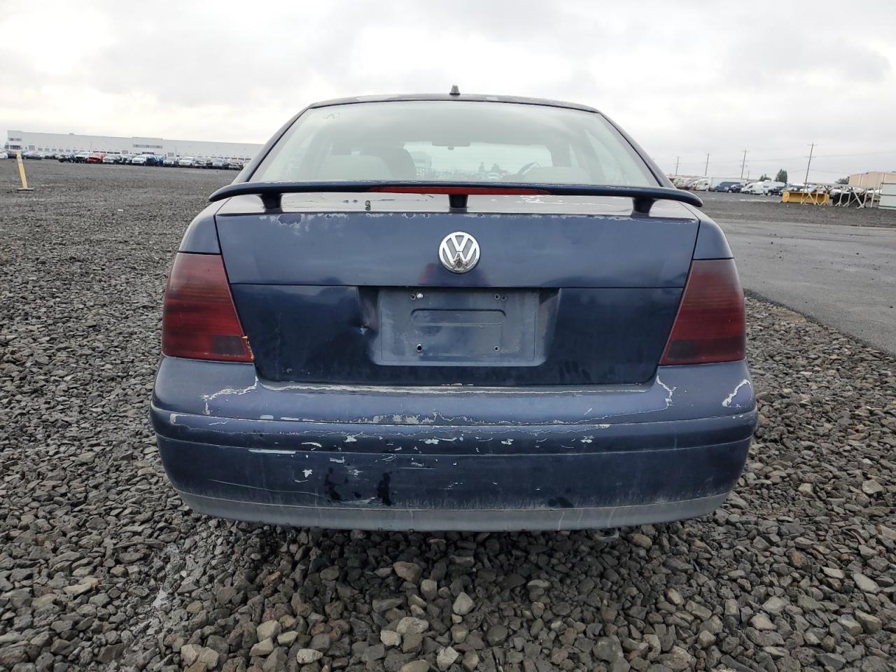 1999 Volkswagen Jetta Gl Blue vin: 3VWRC29M3XM078129