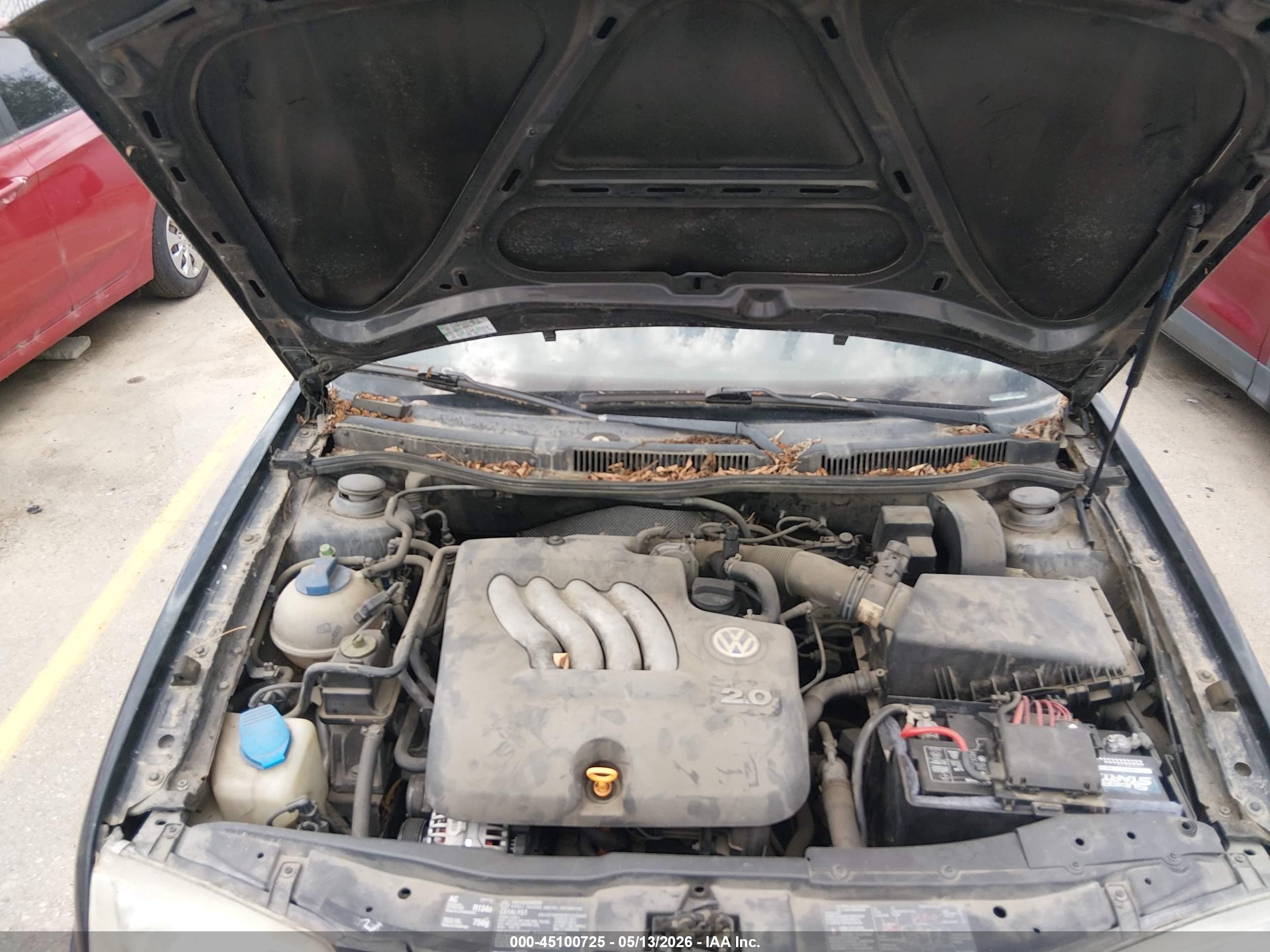 2000 Volkswagen Jetta Gl Black vin: 3VWRC29M3YM198644