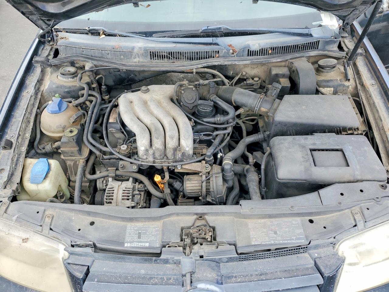 2000 Volkswagen Jetta Gl Black vin: 3VWRC29M7YM038945