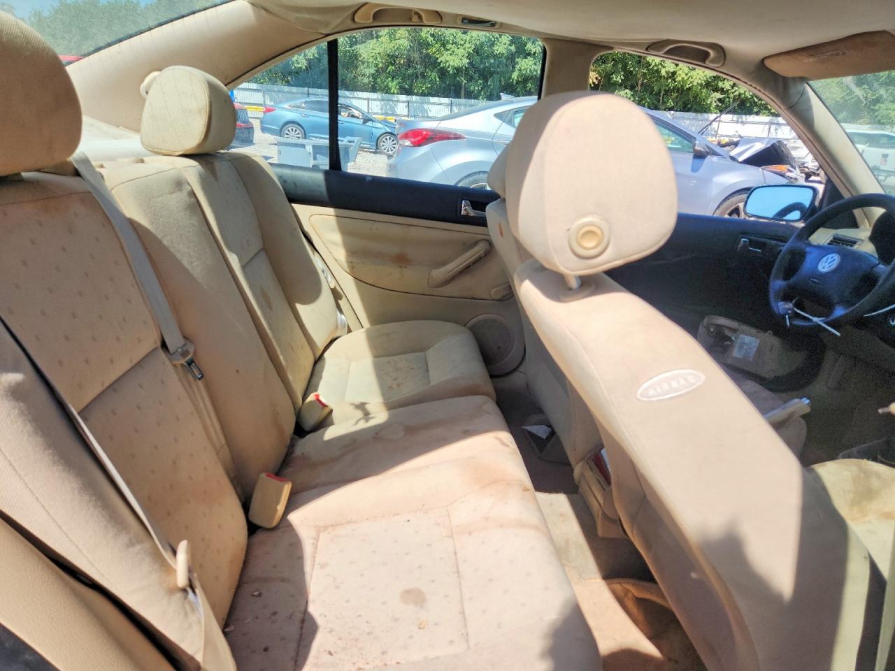 1999 Volkswagen Jetta Gl Green vin: 3VWRC29M8XM087618