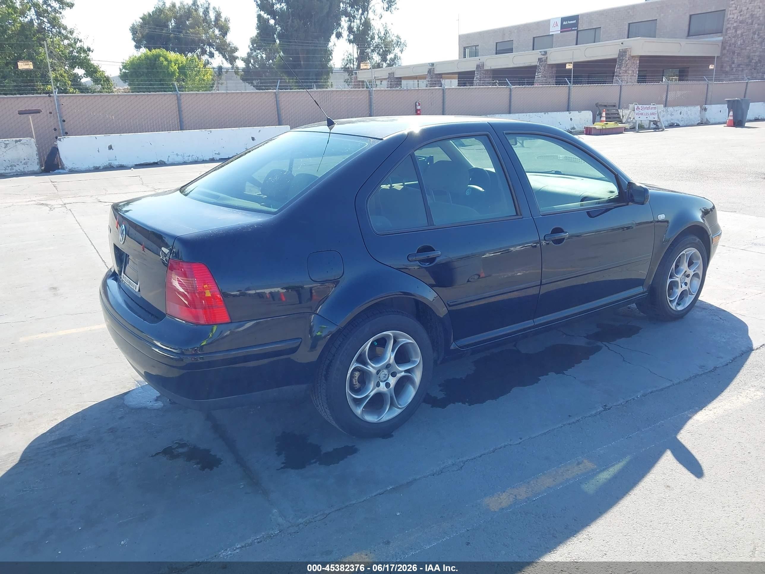 2000 Volkswagen Jetta Gl Black vin: 3VWRC29MXYM155418