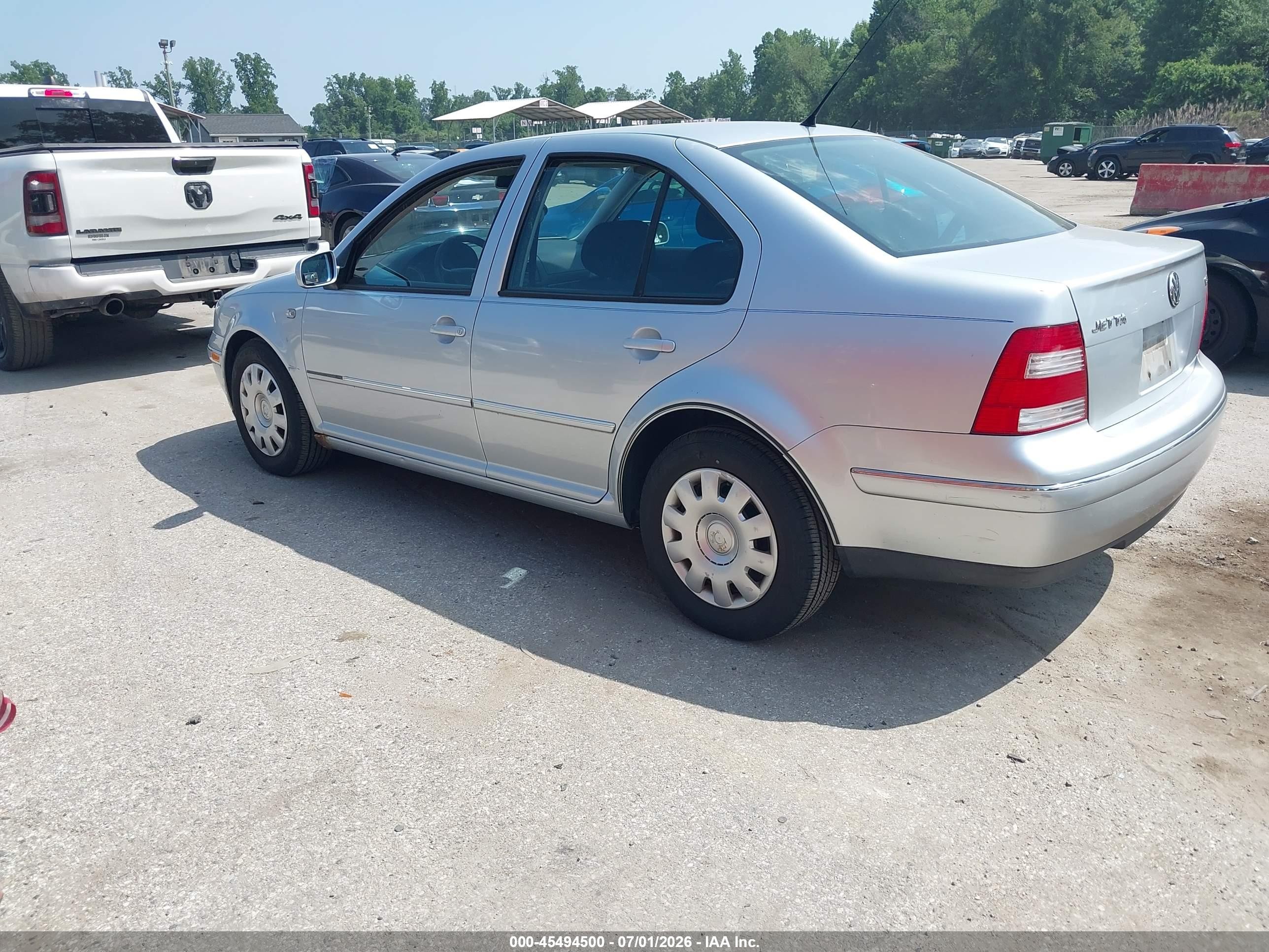 2004 Volkswagen Jetta Gl 1.8t Silver vin: 3VWRE69M34M044849