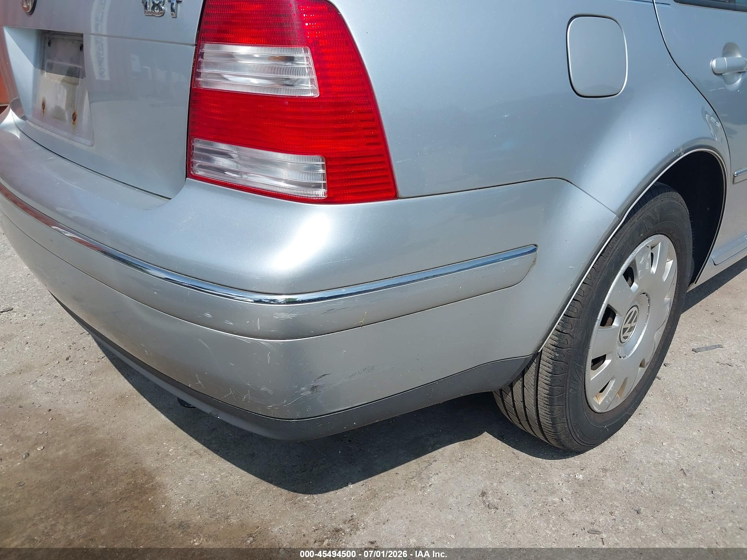 2004 Volkswagen Jetta Gl 1.8t Silver vin: 3VWRE69M34M044849