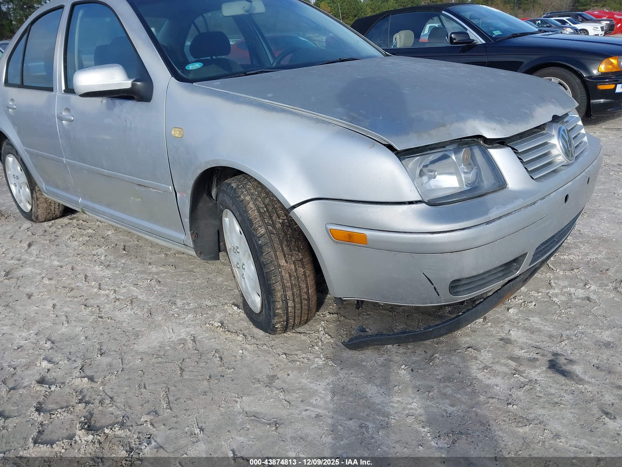 1999 Volkswagen Jetta Gl Tdi Silver vin: 3VWRF29M2XM102394
