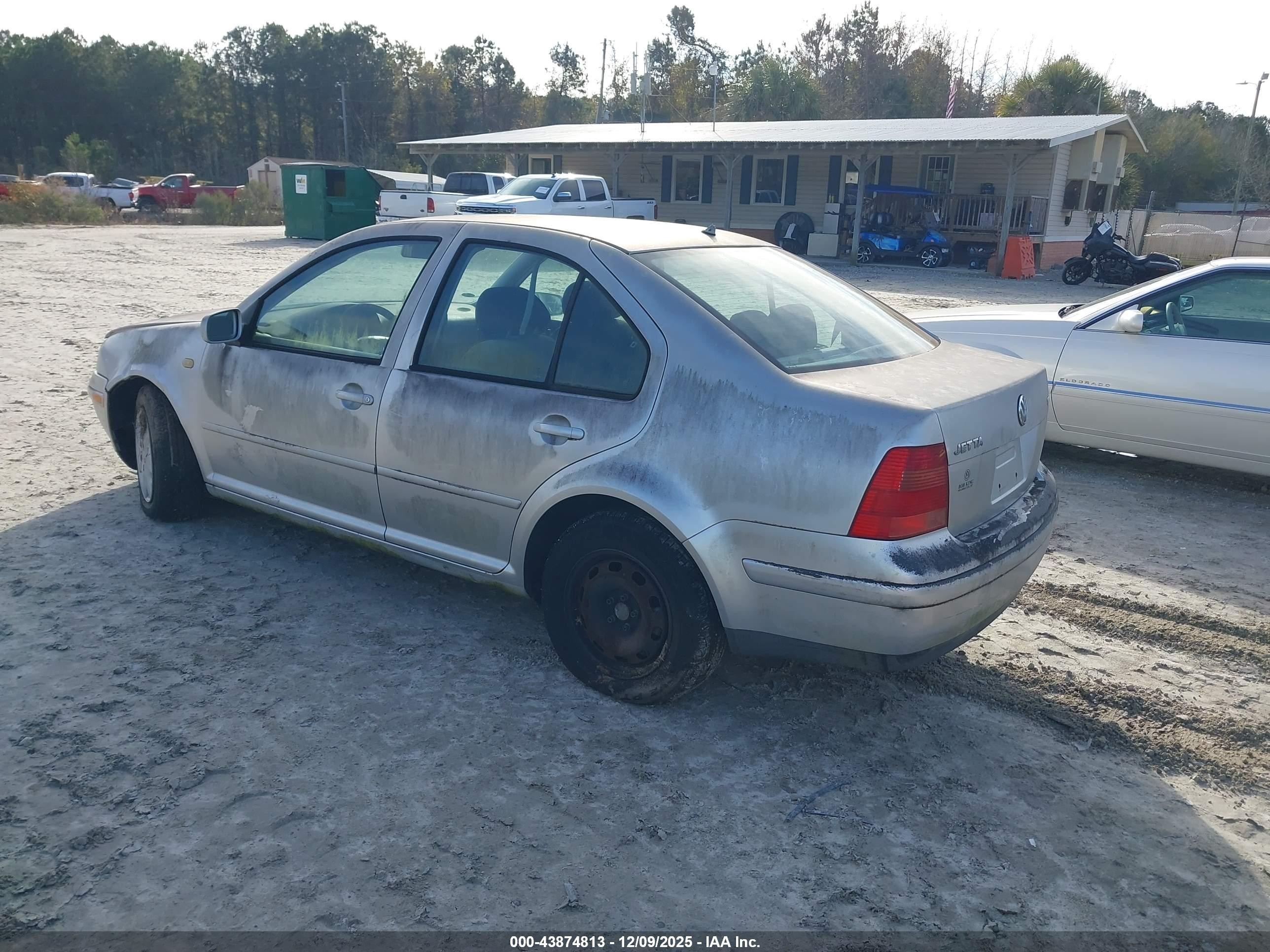 1999 Volkswagen Jetta Gl Tdi Silver vin: 3VWRF29M2XM102394