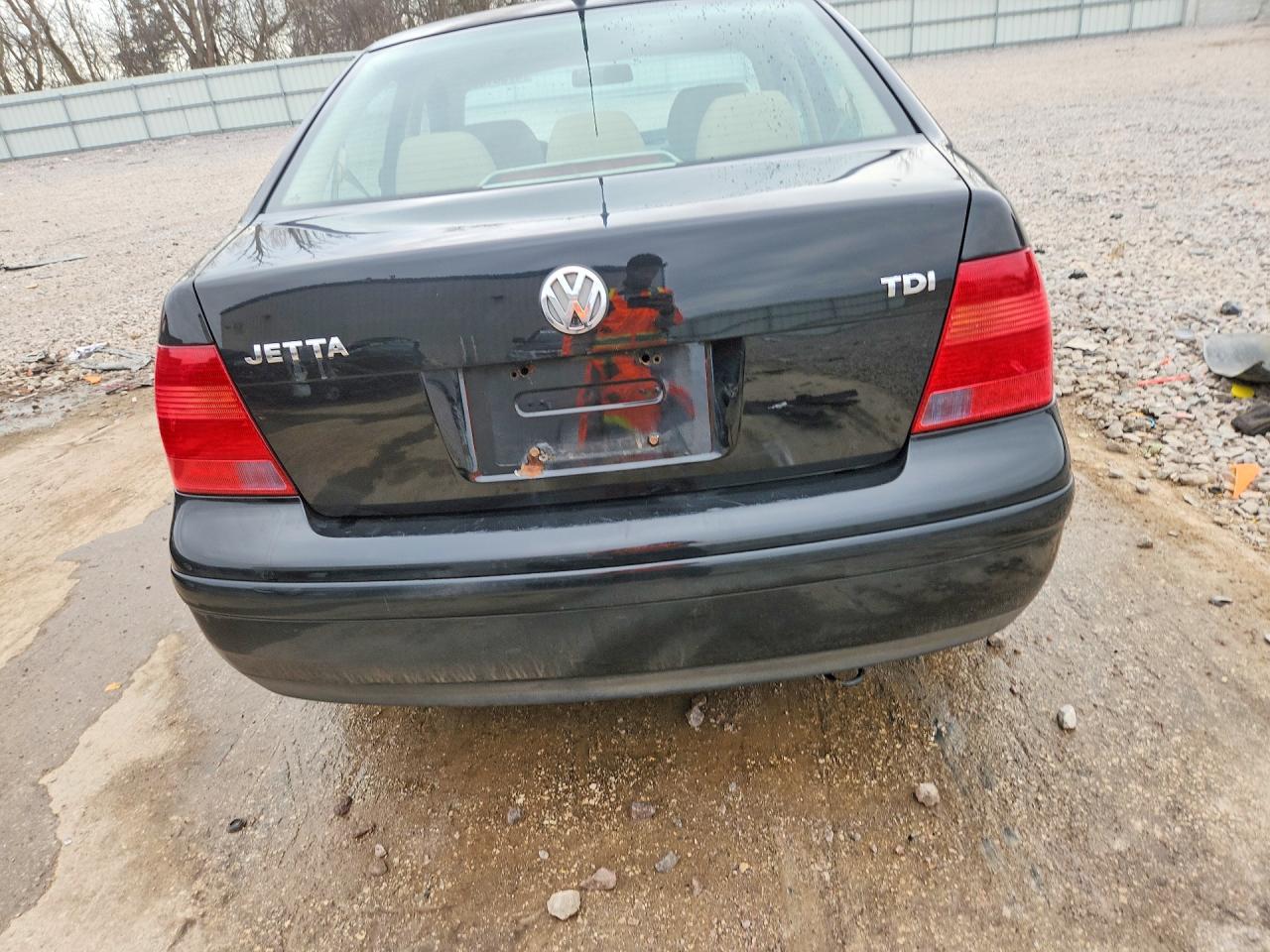 2000 Volkswagen Jetta Gl Tdi Black vin: 3VWRF29M2YM198013