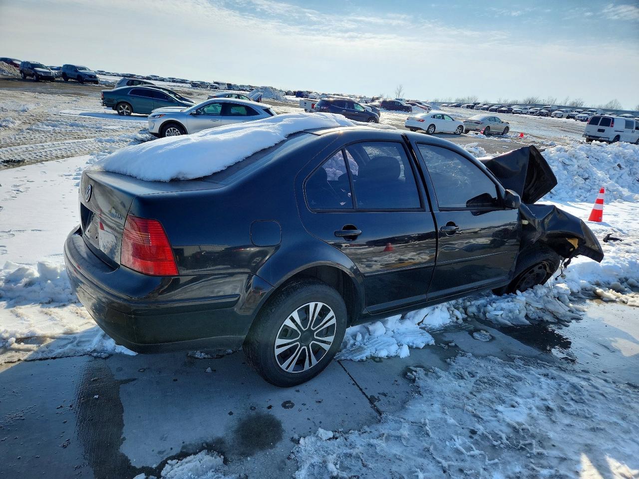 1999 Volkswagen Jetta Gl Tdi Черный vin: 3VWRF29M3XM114036