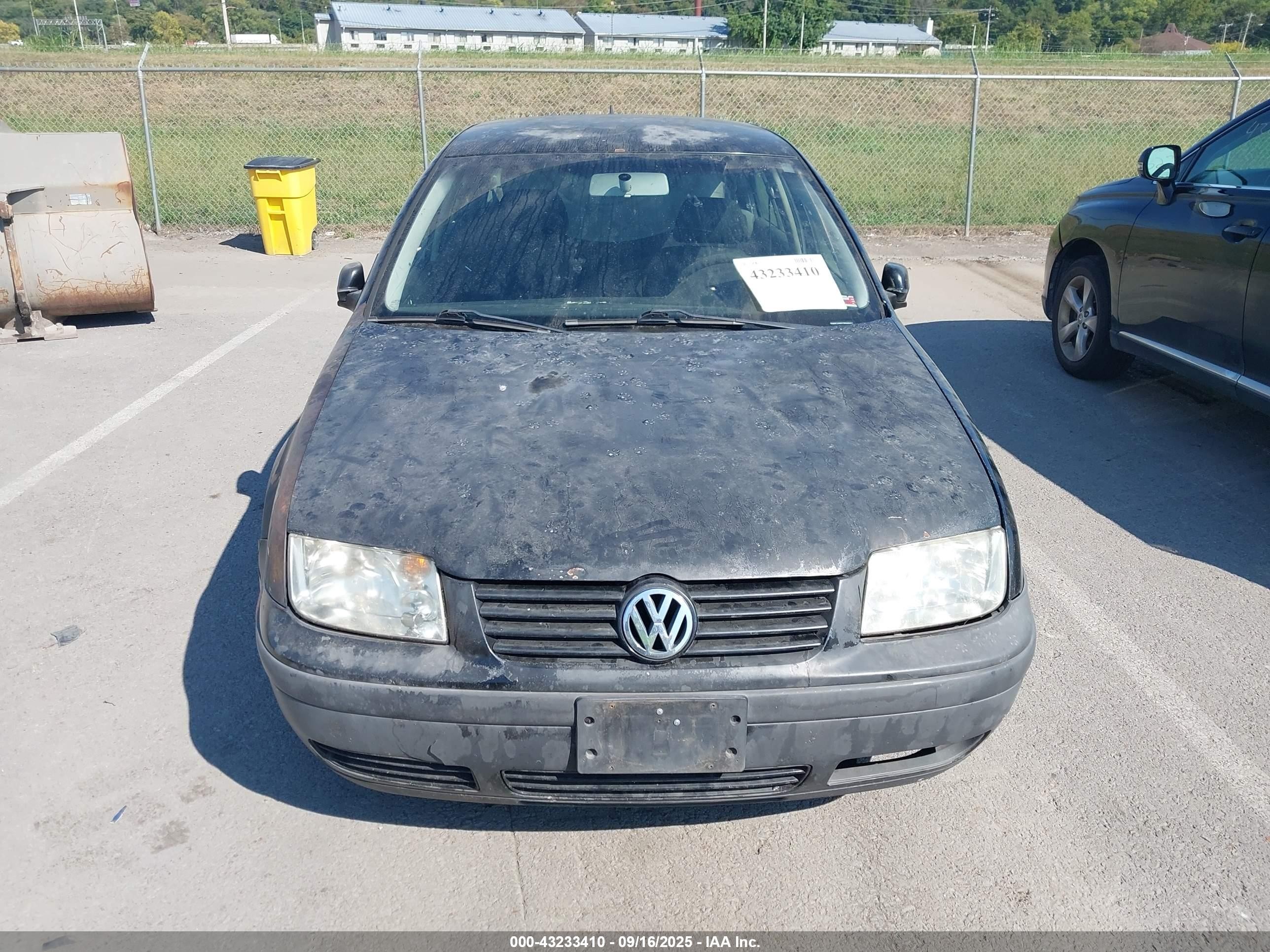 2000 Volkswagen Jetta Gl Tdi Черный vin: 3VWRF29M4YM088631
