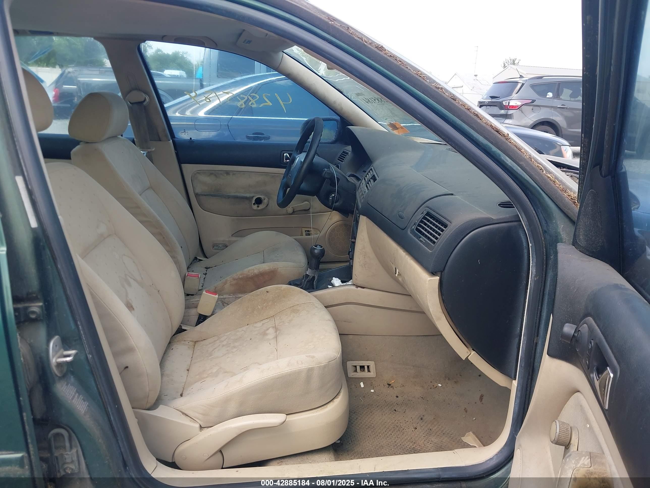1999 Volkswagen Jetta Gl Tdi Зеленый vin: 3VWRF29M6XM062675