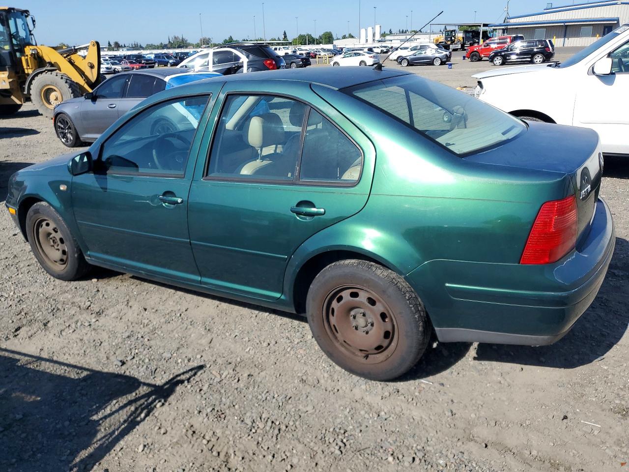 1999 Volkswagen Jetta Gl Tdi Green vin: 3VWRF29M6XM062871