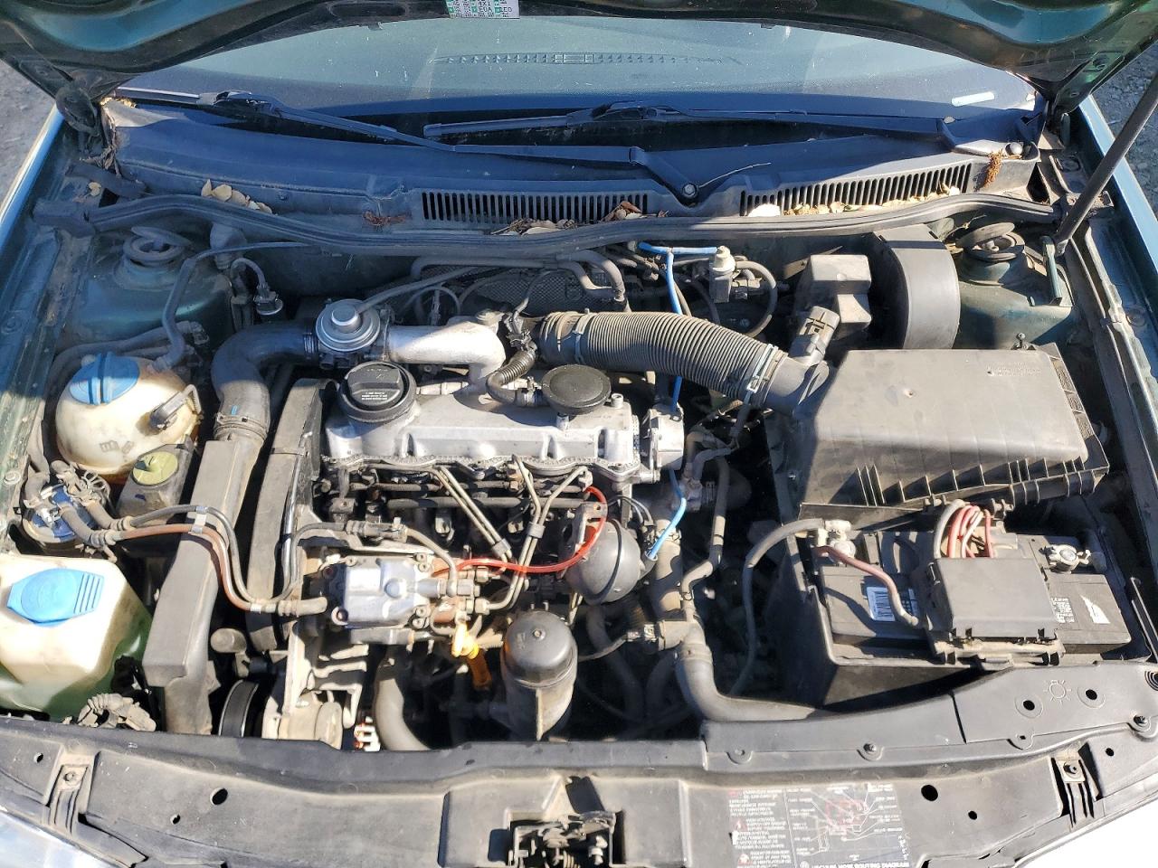 1999 Volkswagen Jetta Gl Tdi Green vin: 3VWRF29M6XM062871