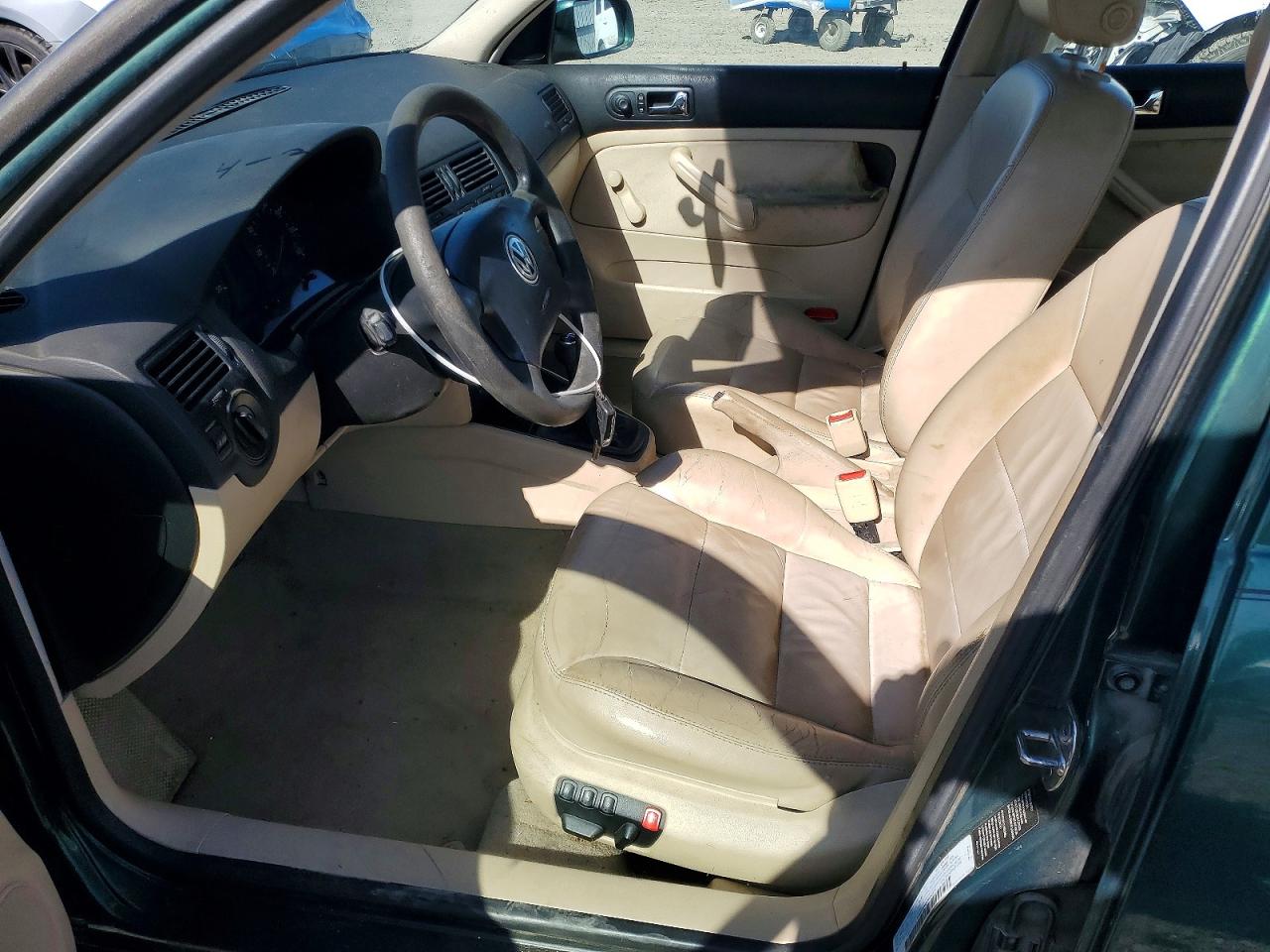 1999 Volkswagen Jetta Gl Tdi Green vin: 3VWRF29M6XM062871