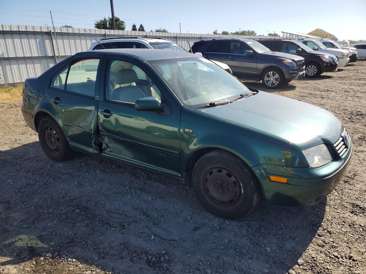 1999 Volkswagen Jetta Gl Tdi Green vin: 3VWRF29M6XM062871