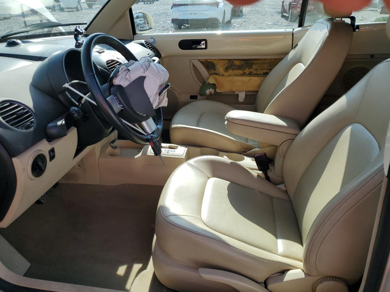 2008 Volkswagen New Beetle Convertible Se Cream vin: 3VWRF31Y08M409844
