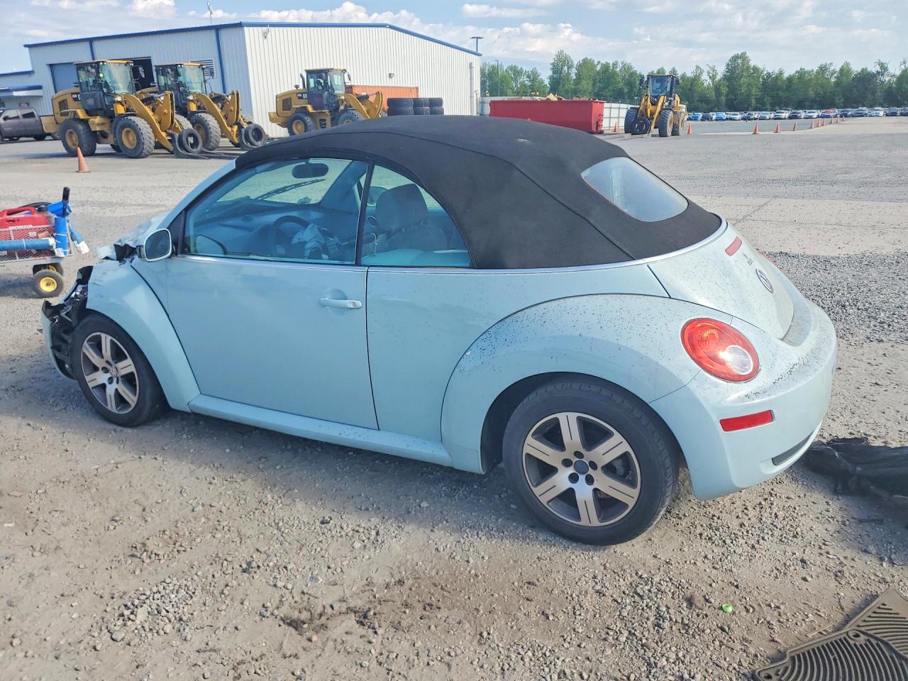 2006 Volkswagen New Beetle Convertible Option Package 1 Blue vin: 3VWRF31Y16M328641