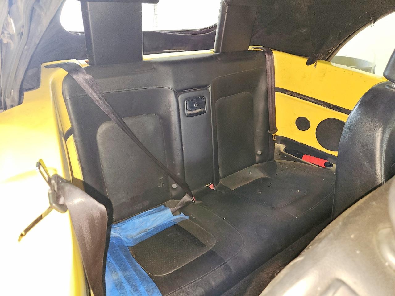 2007 Volkswagen New Beetle Convertible Option Package 1 Yellow vin: 3VWRF31Y27M420455