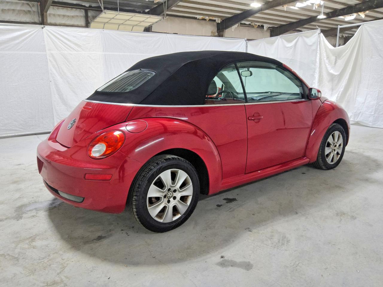 2009 Volkswagen New Beetle S Red vin: 3VWRF31Y29M408762