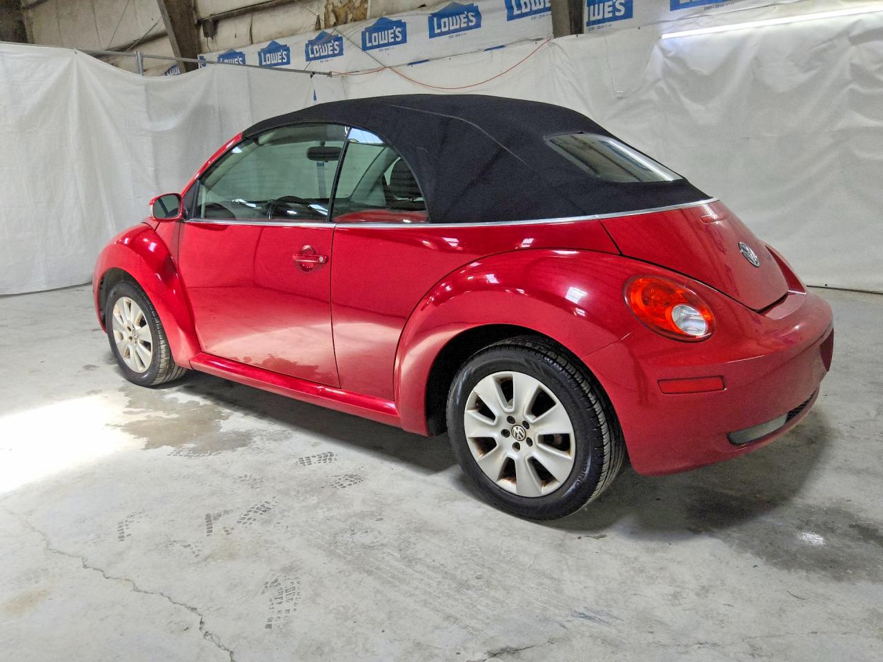 2009 Volkswagen New Beetle S Red vin: 3VWRF31Y29M408762