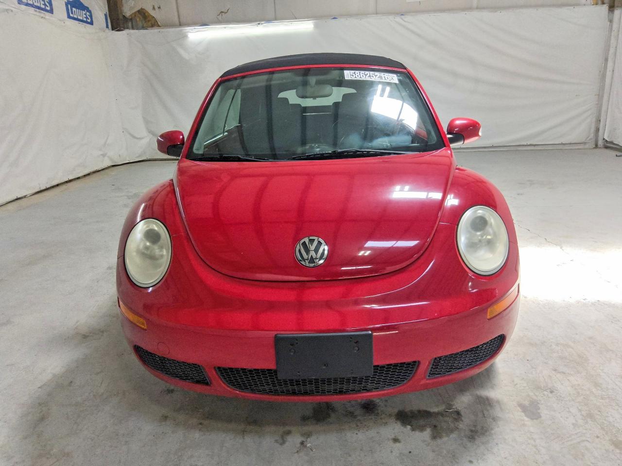 2009 Volkswagen New Beetle S Red vin: 3VWRF31Y29M408762