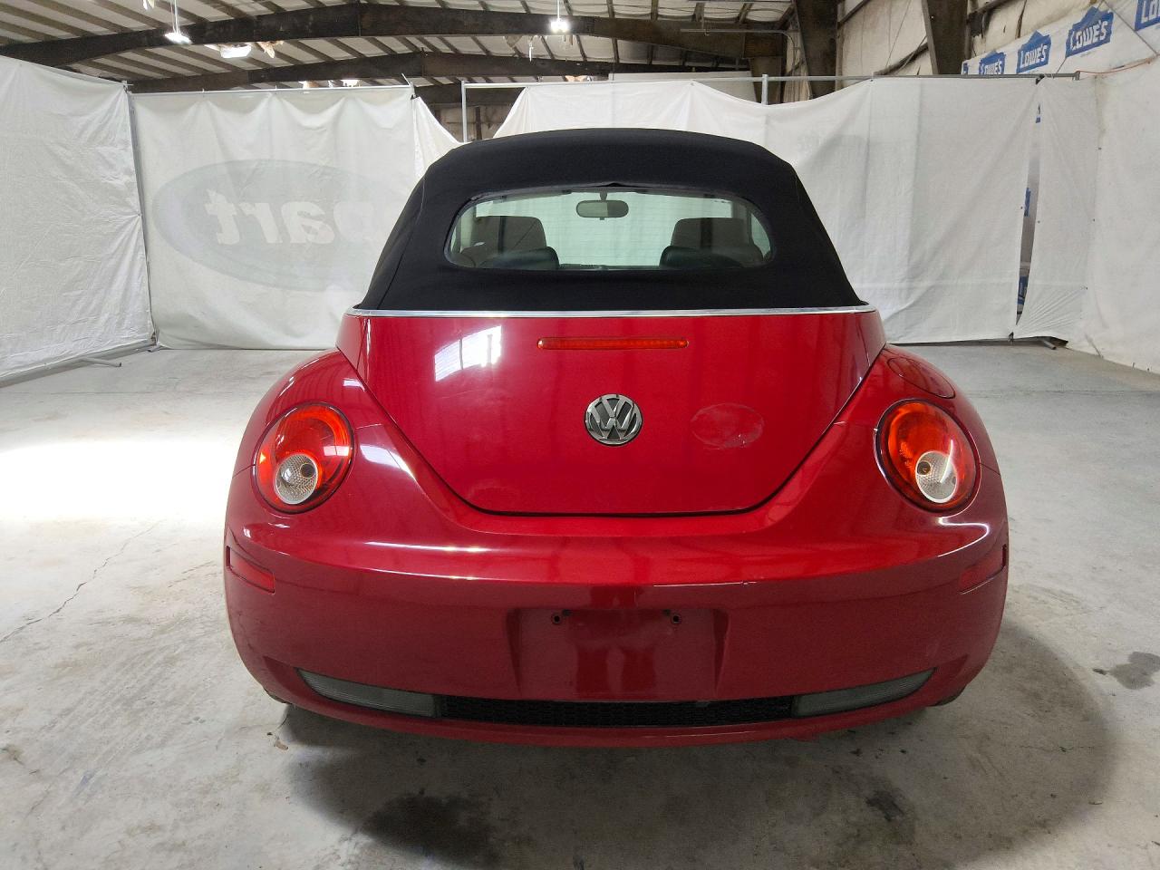 2009 Volkswagen New Beetle S Red vin: 3VWRF31Y29M408762