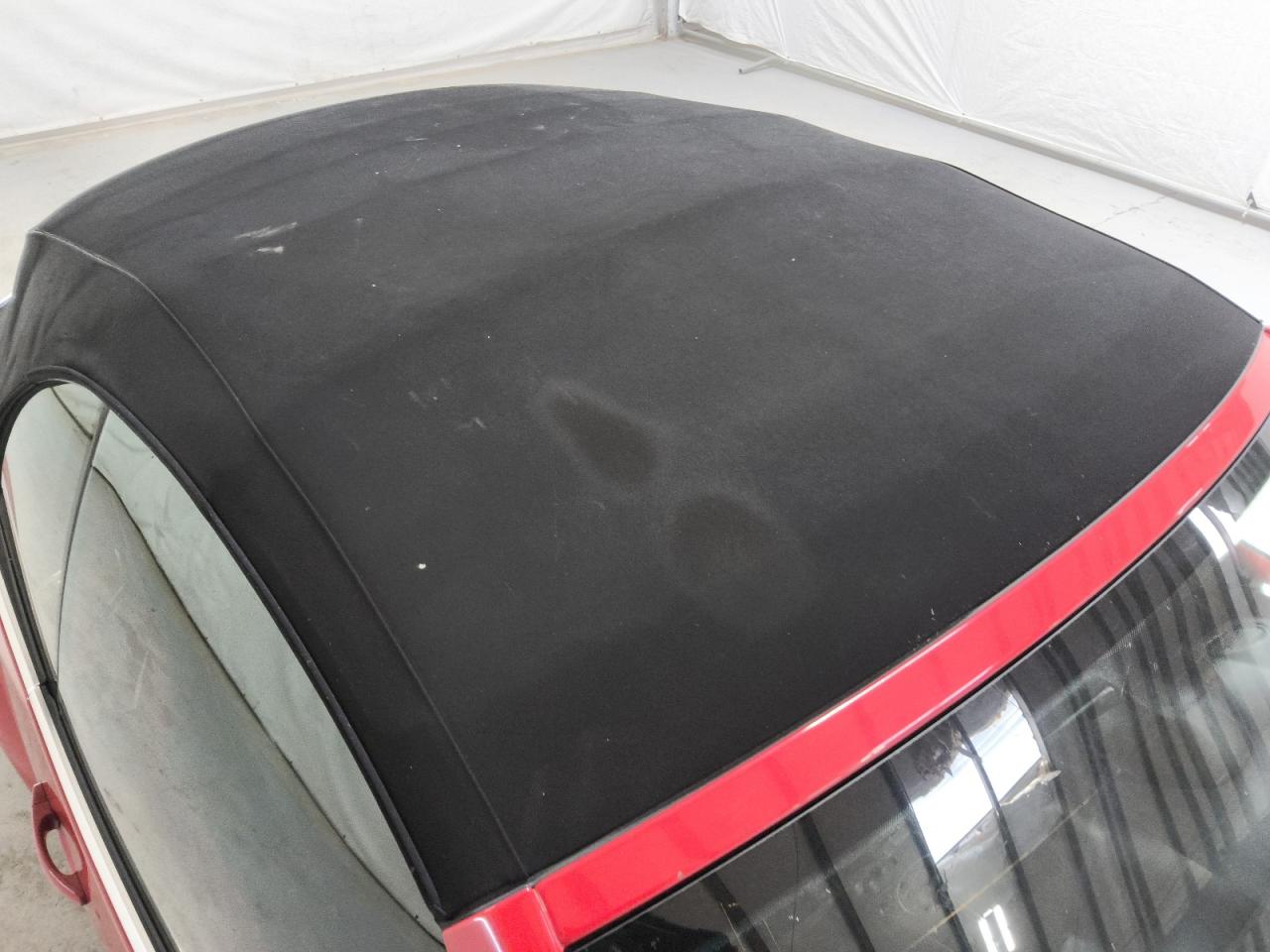2009 Volkswagen New Beetle S Red vin: 3VWRF31Y29M408762 Damage: Convertible Top, Worn, > 12 Inches