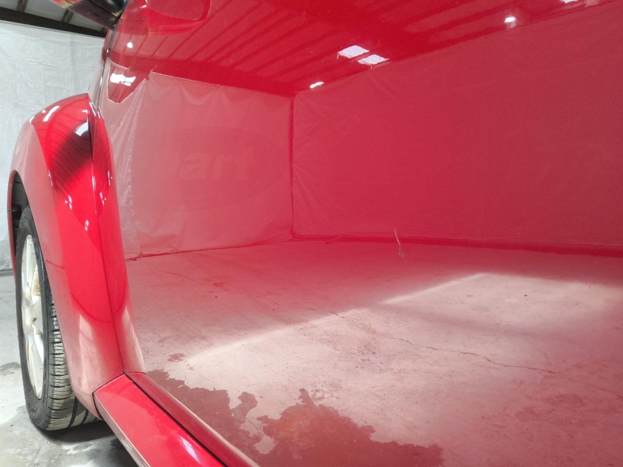 2009 Volkswagen New Beetle S Red vin: 3VWRF31Y29M408762 Damage: Left Front Door, Multiple Scratches Light, 4