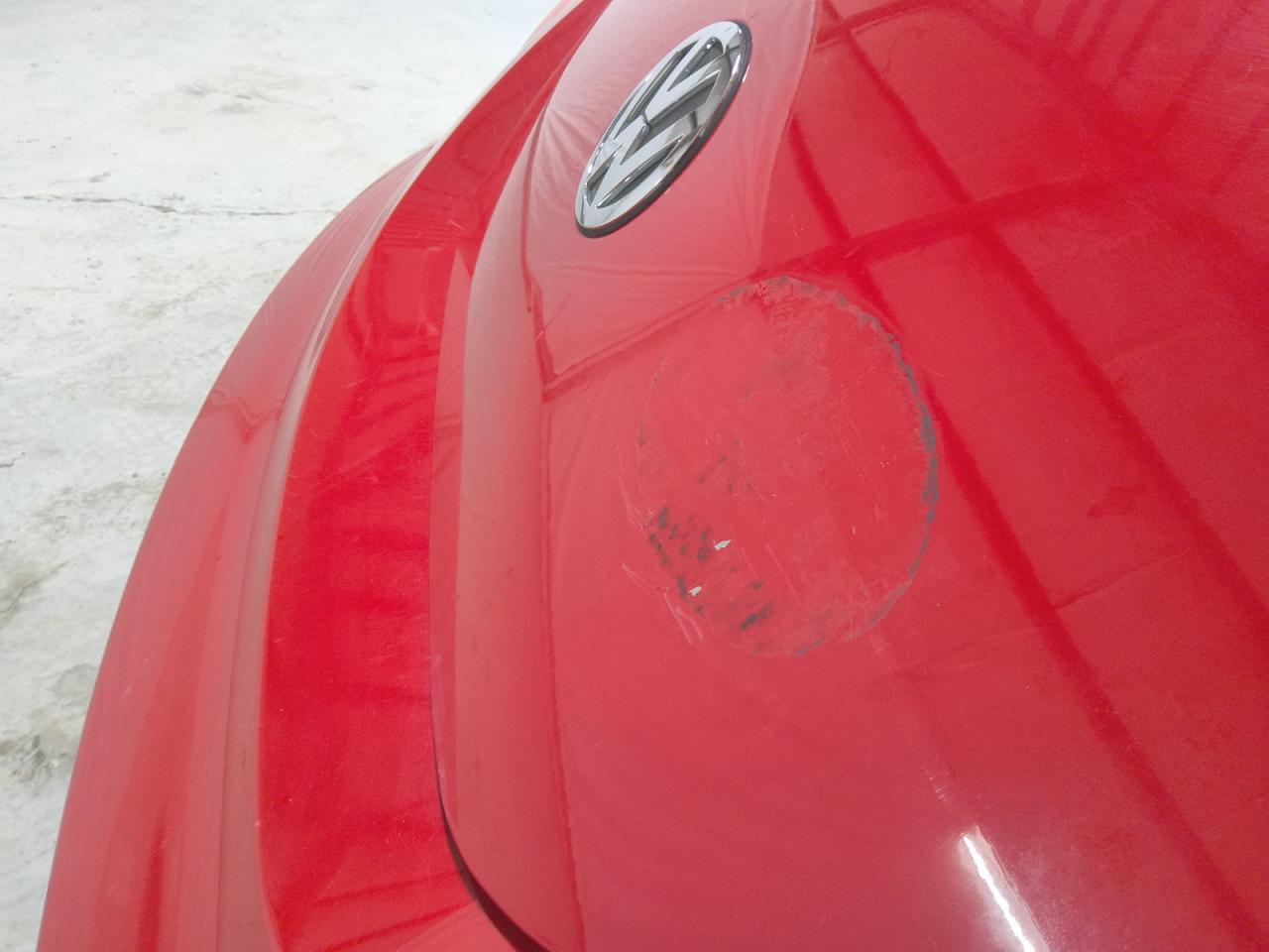 2009 Volkswagen New Beetle S Red vin: 3VWRF31Y29M408762 Damage: Deck Lid, Multiple Scratches Heavy, 4