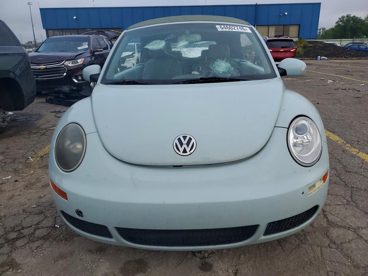 2006 Volkswagen New Beetle Convertible Option Package 1 Turquoise vin: 3VWRF31Y36M307354
