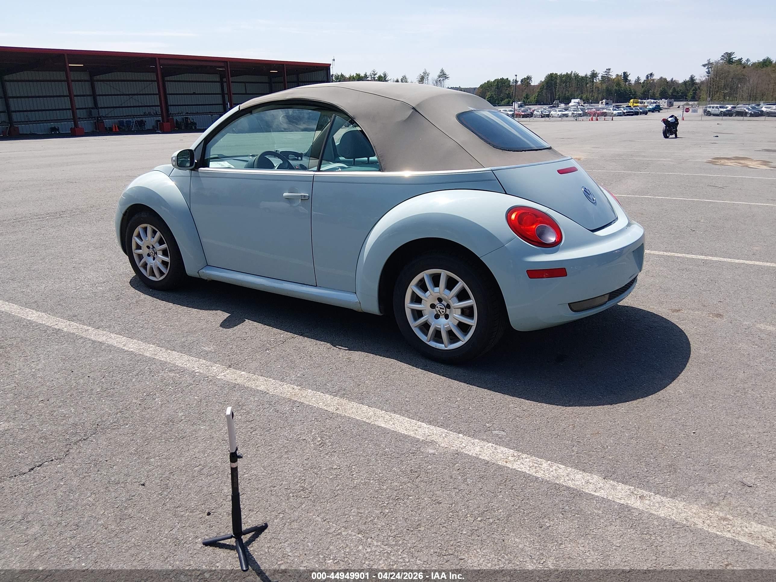 2006 Volkswagen New Beetle 2.5 Синий vin: 3VWRF31Y56M319070