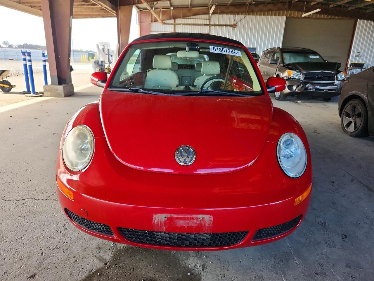 2006 Volkswagen New Beetle Convertible Option Package 1 Красный vin: 3VWRF31Y56M327377