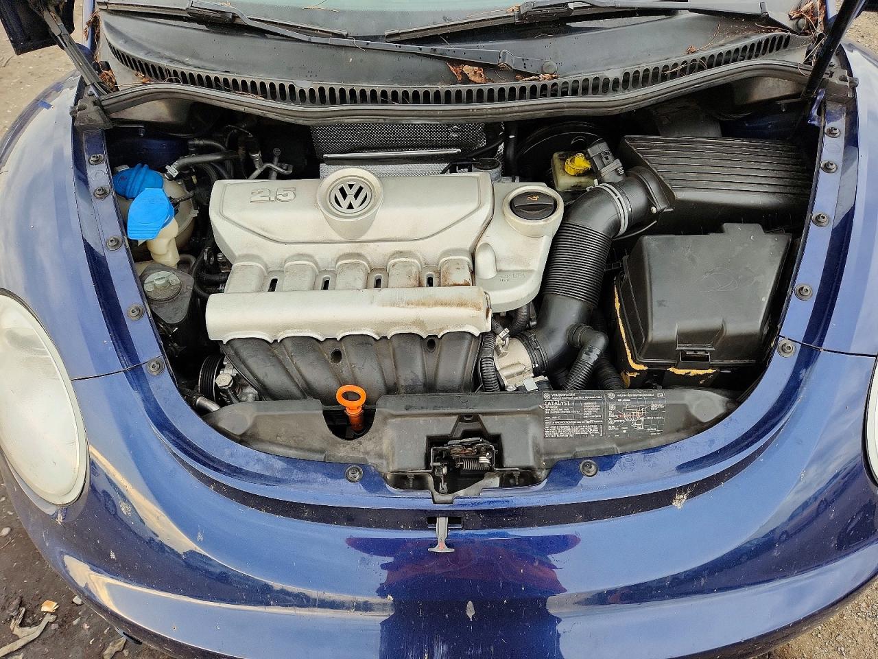 2006 Volkswagen New Beetle Convertible Option Package 1 Blue vin: 3VWRF31Y66M319529