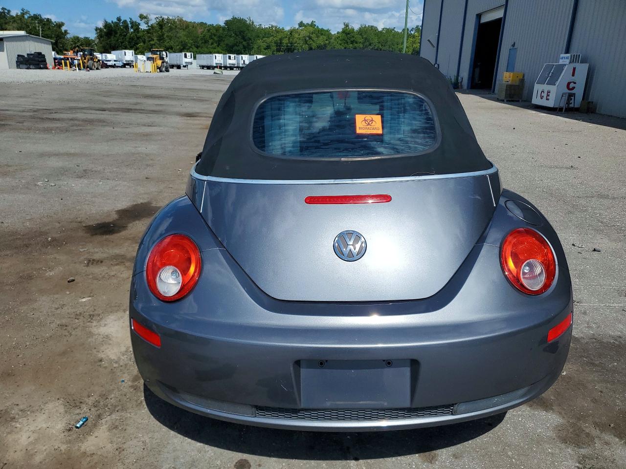 2006 Volkswagen New Beetle Convertible Option Package 1 Gray vin: 3VWRF31Y76M308569