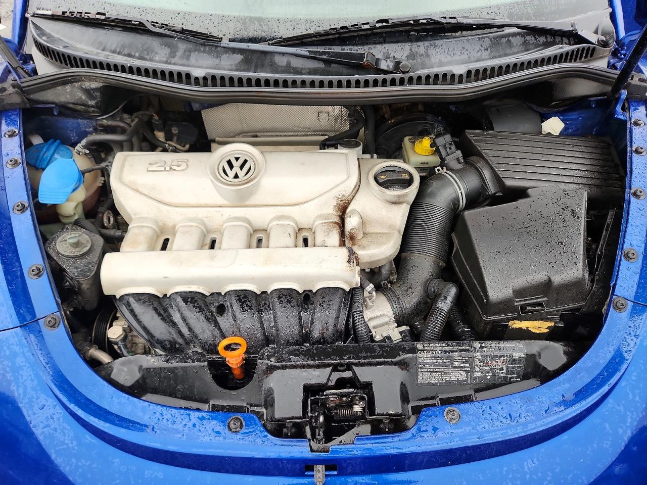 2007 Volkswagen New Beetle Convertible Option Package 1 Blue vin: 3VWRF31Y77M401738