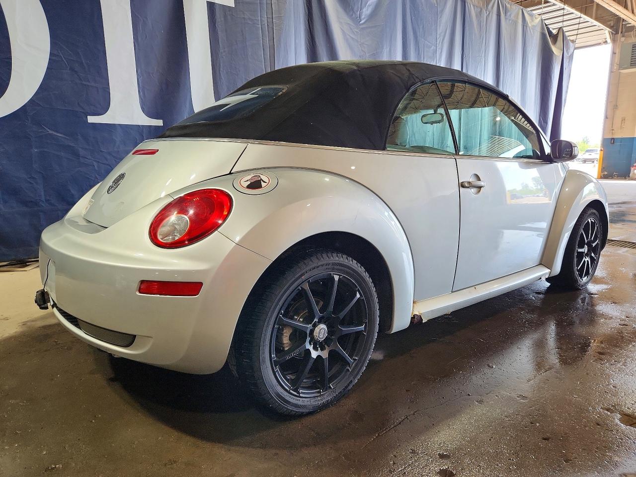 2007 Volkswagen New Beetle Convertible Option Package 1 Silver vin: 3VWRF31Y77M412299
