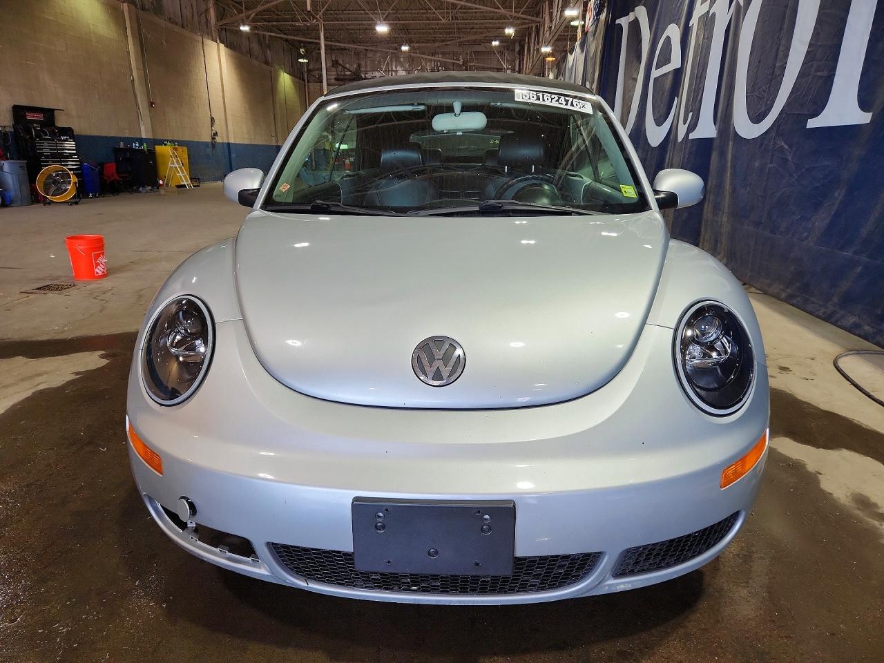 2007 Volkswagen New Beetle Convertible Option Package 1 Silver vin: 3VWRF31Y77M412299