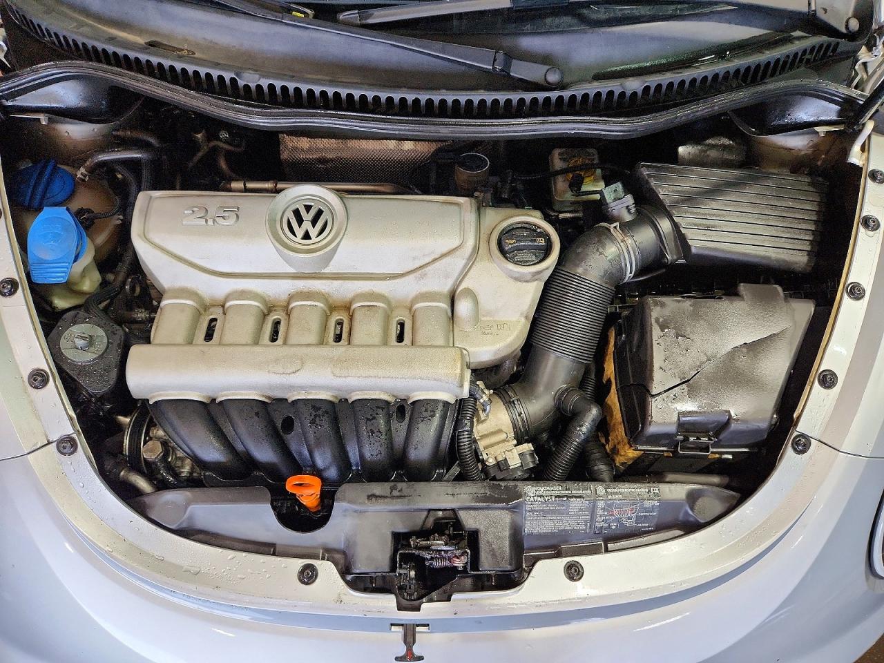 2007 Volkswagen New Beetle Convertible Option Package 1 Silver vin: 3VWRF31Y77M412299