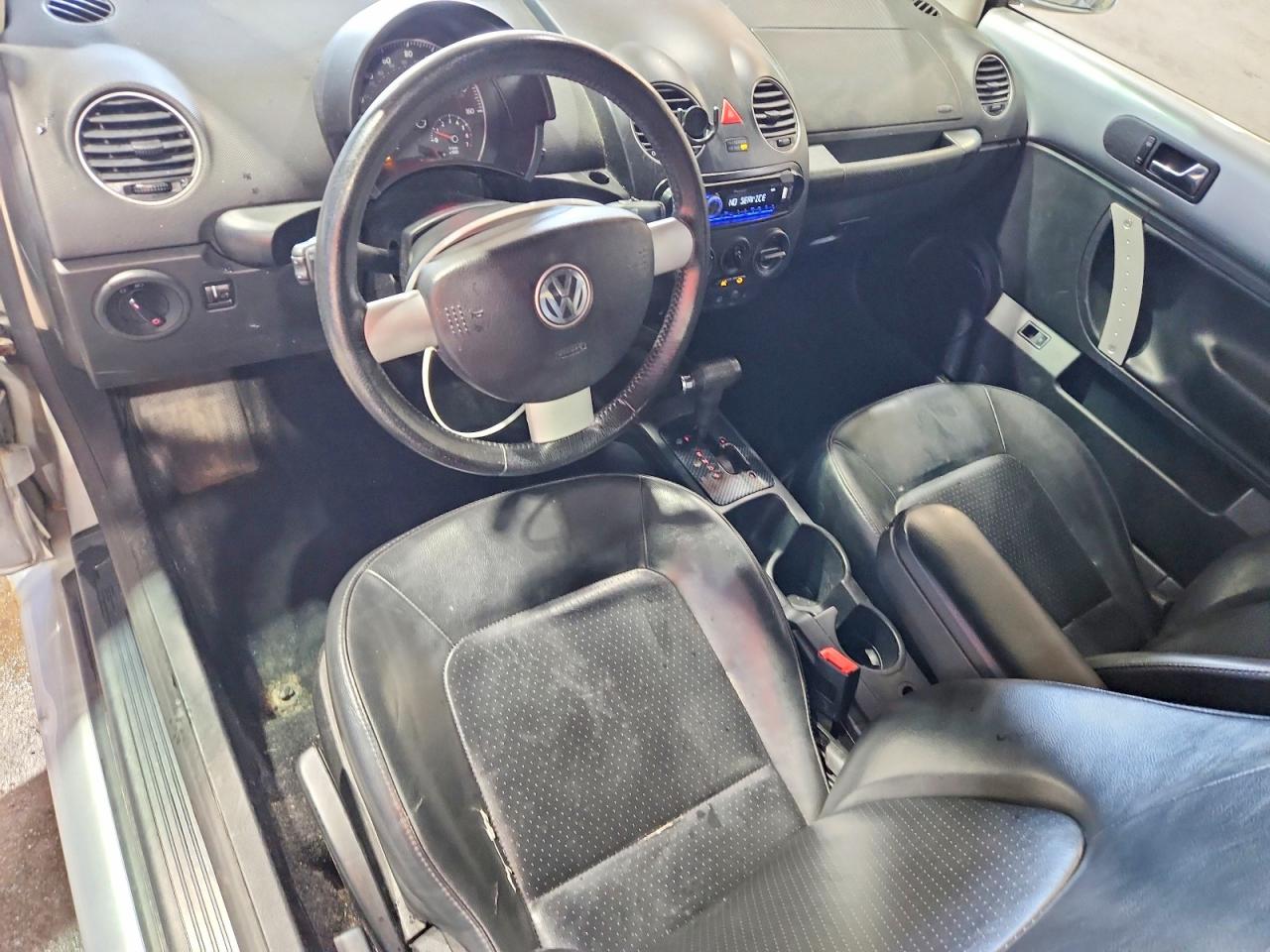 2007 Volkswagen New Beetle Convertible Option Package 1 Silver vin: 3VWRF31Y77M412299
