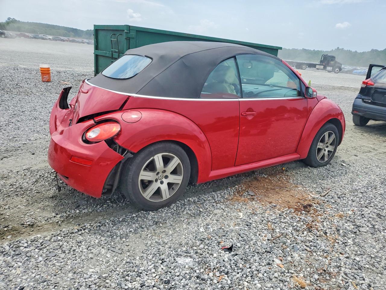 2006 Volkswagen New Beetle Convertible Option Package 1 Red vin: 3VWRF31YX6M327908