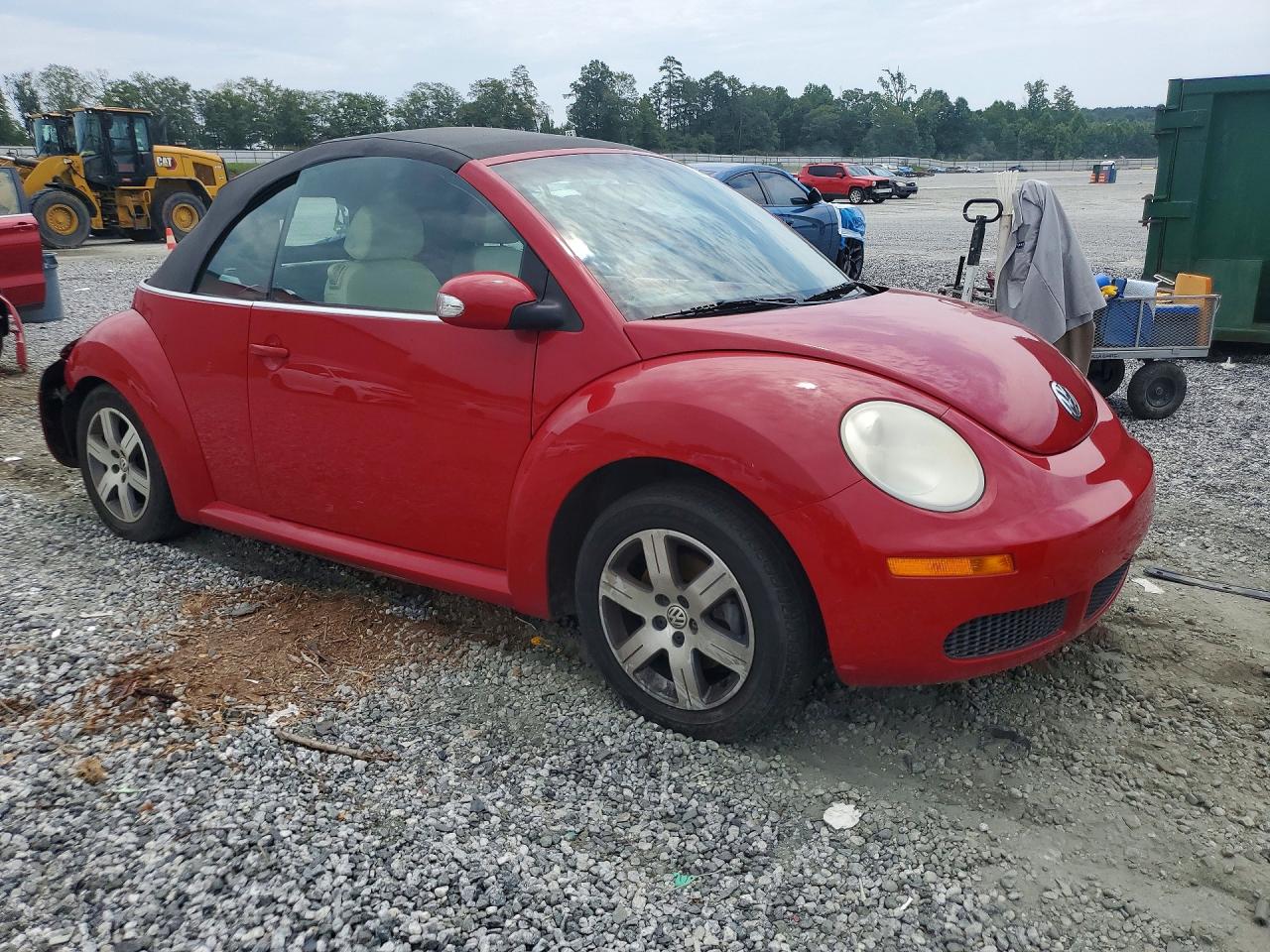 2006 Volkswagen New Beetle Convertible Option Package 1 Red vin: 3VWRF31YX6M327908